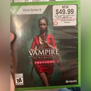 Xbox Series X VAMPIRE
THE MASQUERADE
SWANSONG